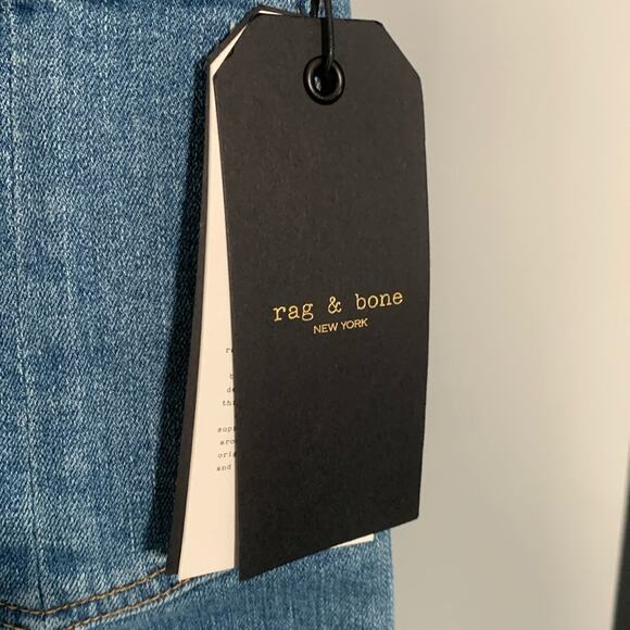Rag & Bone Jane Super High Rise Skinny Jeans In Montana Size 25 NWT - Picture 4 of 12